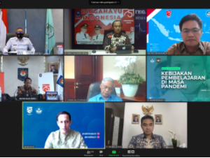 Mendikbud dan Mendagri Gelar Rakor dengan Kepala Daerah, Bahas Pembelajaran di Masa Pandemi