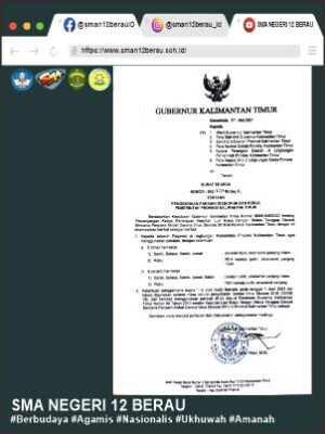 Surat Edaran Gubernur Kalimantan Timur Tentang Pakaian Batik Surat Edaran Gubernur Kalimantan Timur Tentang Pakaian Batik